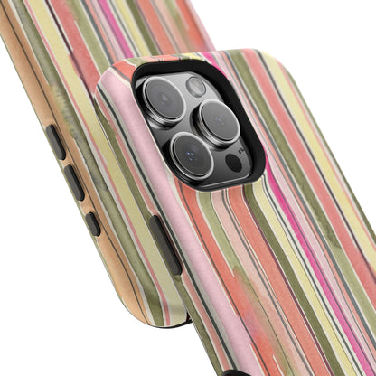 Summer Stripe Magnetic Phone Case