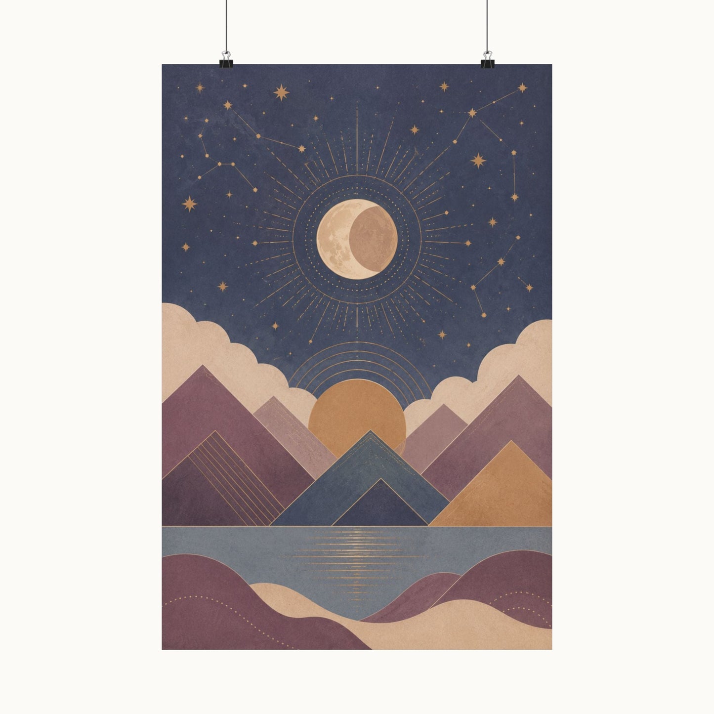 Celestial Vale Art Poster
