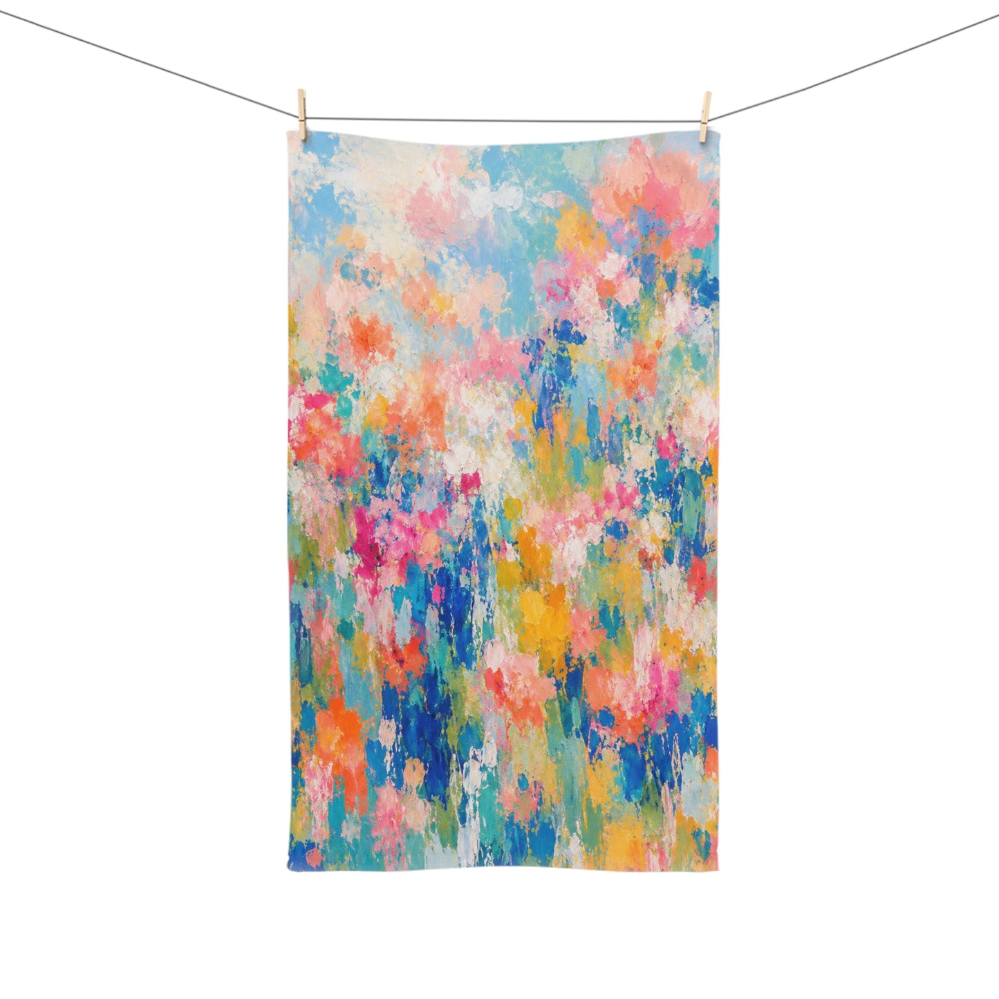 Chromatic Meadow Hand Towel