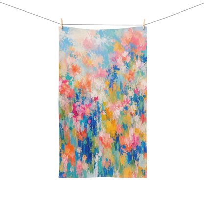 Chromatic Meadow Hand Towel