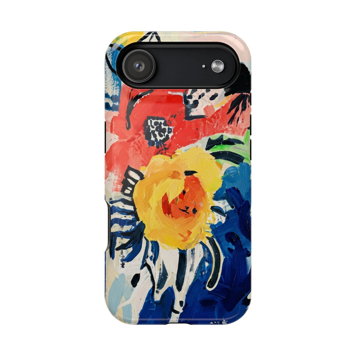 Abstract Flora Magnetic Phone Case