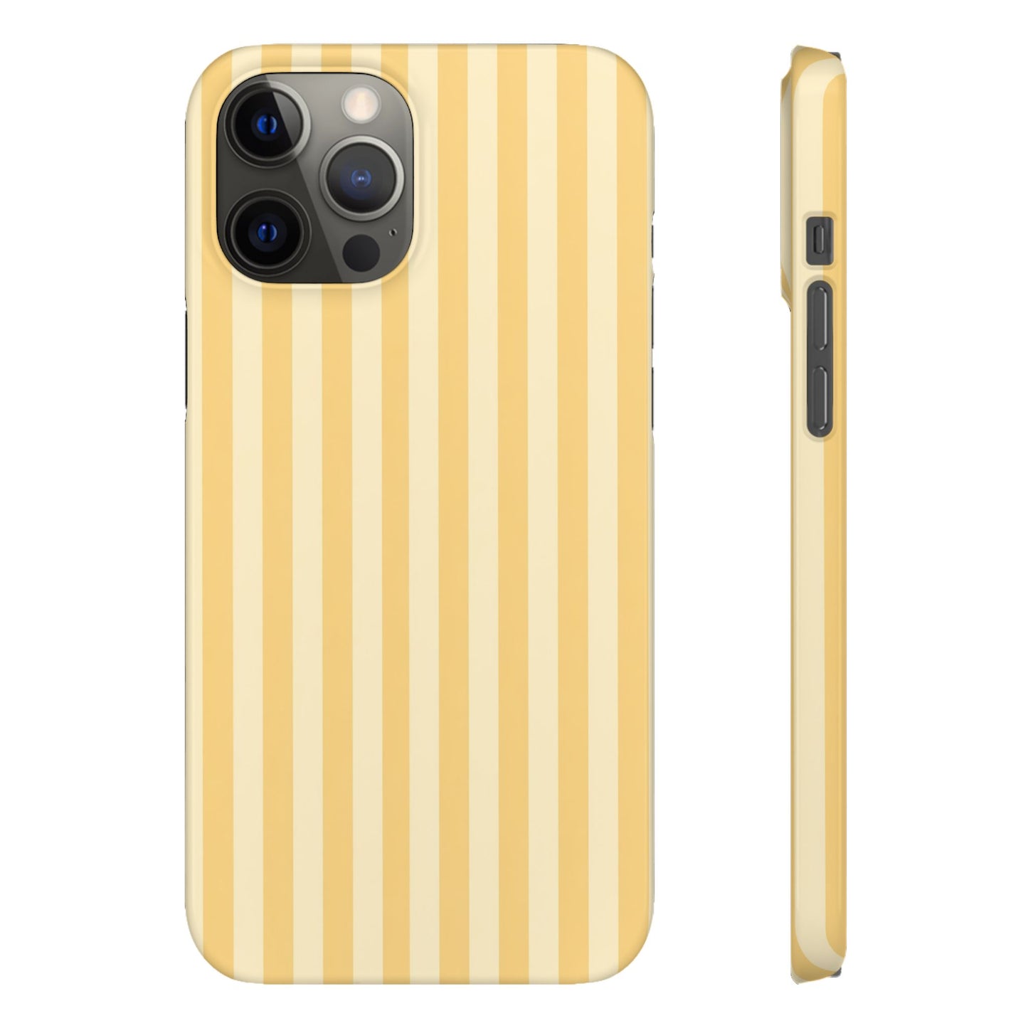 Buttercup Stripe Snap Phone Case