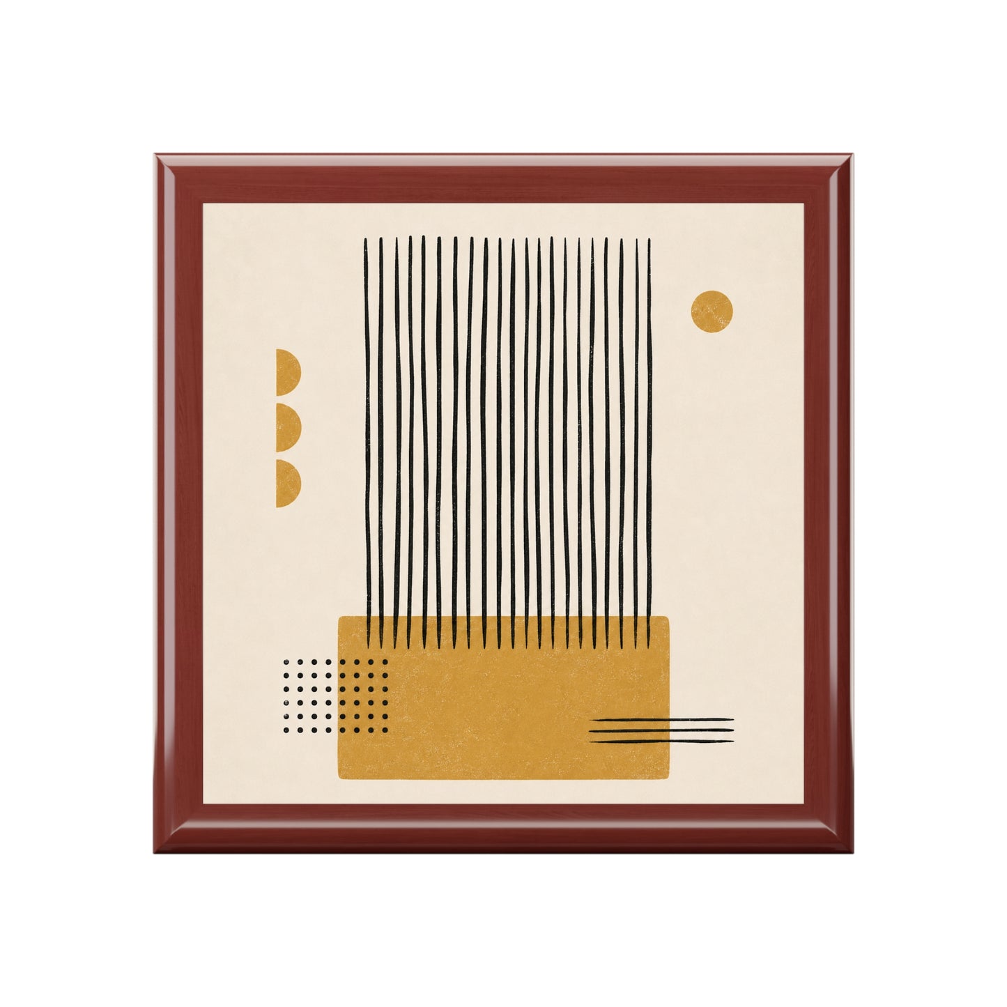 Ochre Cadence Jewelry Box