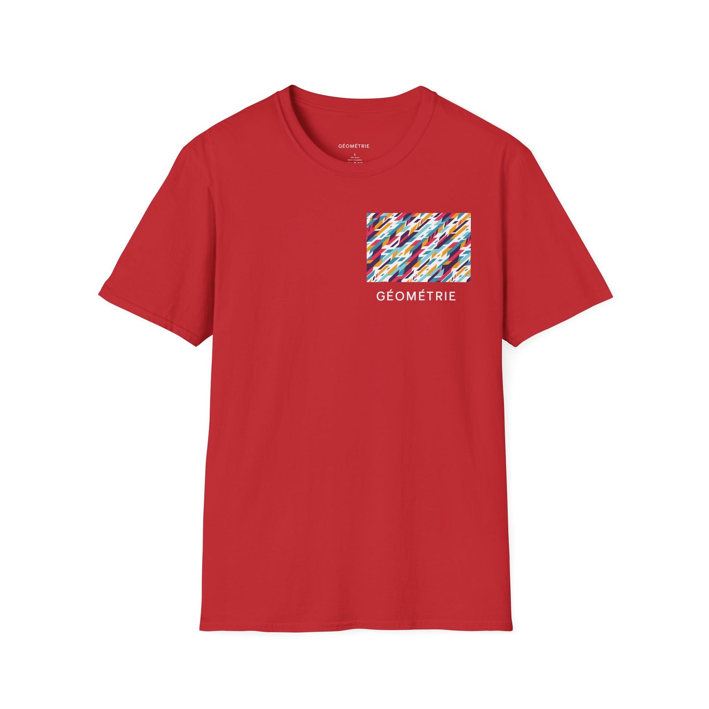 Vibrant Unisex Softstyle T-Shirt, Colorful Graphic Tee for Everyday Wear, Trendy Gift for Friends, Casual Style, Summer Essential