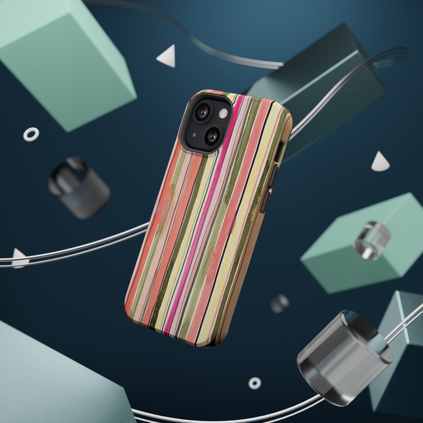 Summer Stripe Magnetic Phone Case