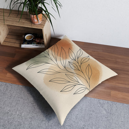 Square Tufted Floor Pillow