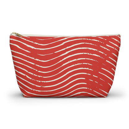 Scarlet Tide Accessory Pouch with T-bottom