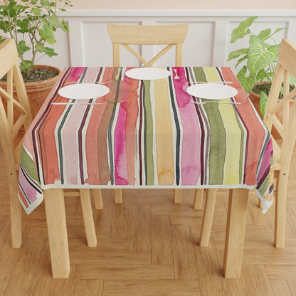 Summer Stripe Tablecloth