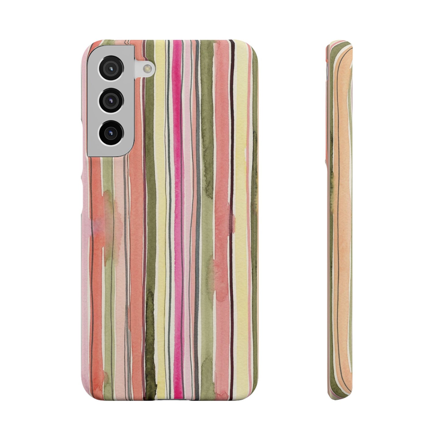 Summer Stripe Snap Phone Case
