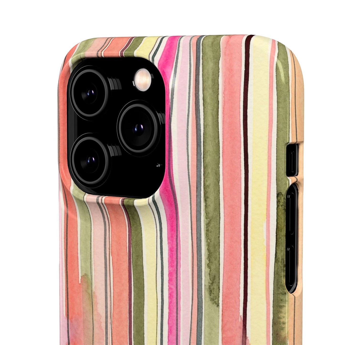Summer Stripe Snap Phone Case