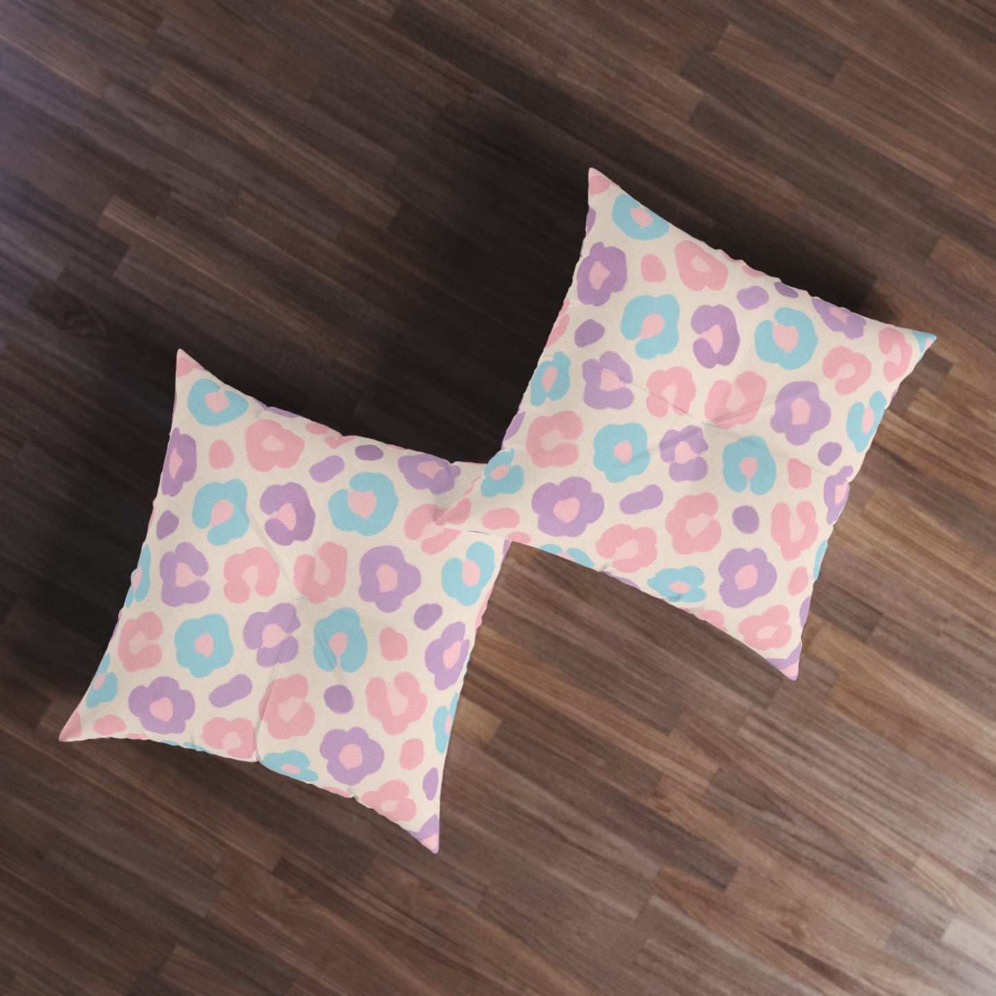 Square Tufted Floor Pillow