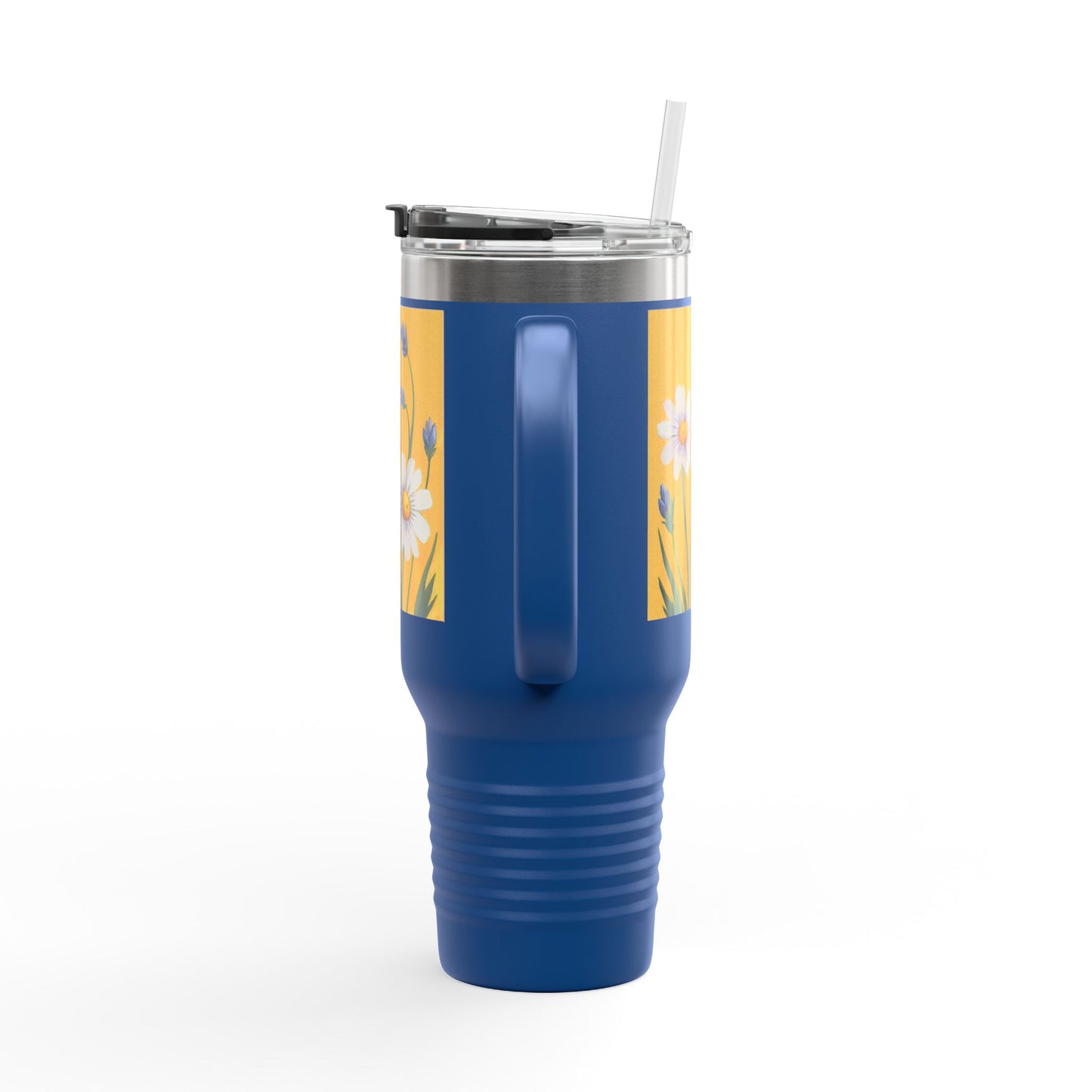 Spring Daisies 40oz Insulated Travel Mug