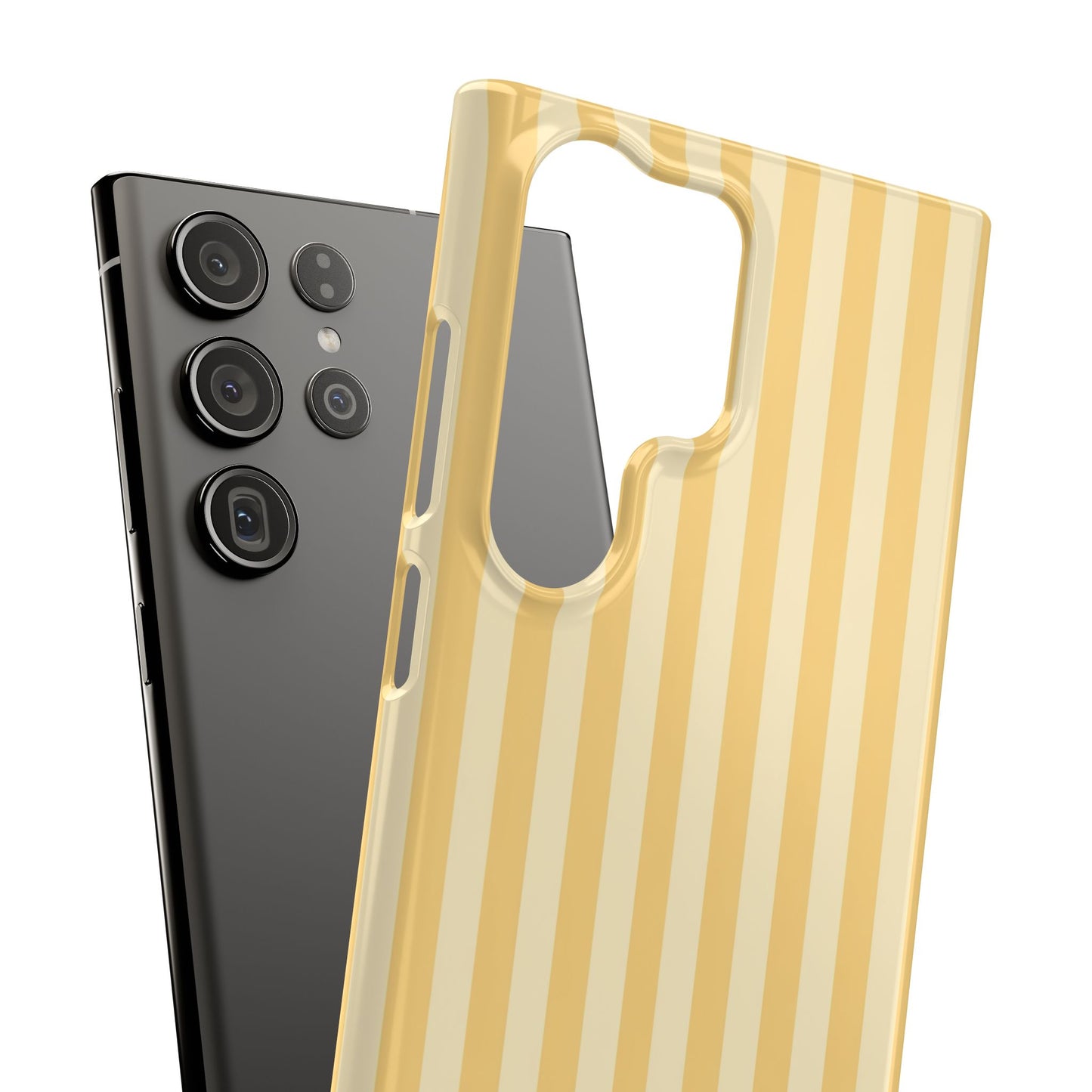 Buttercup Stripe Snap Phone Case