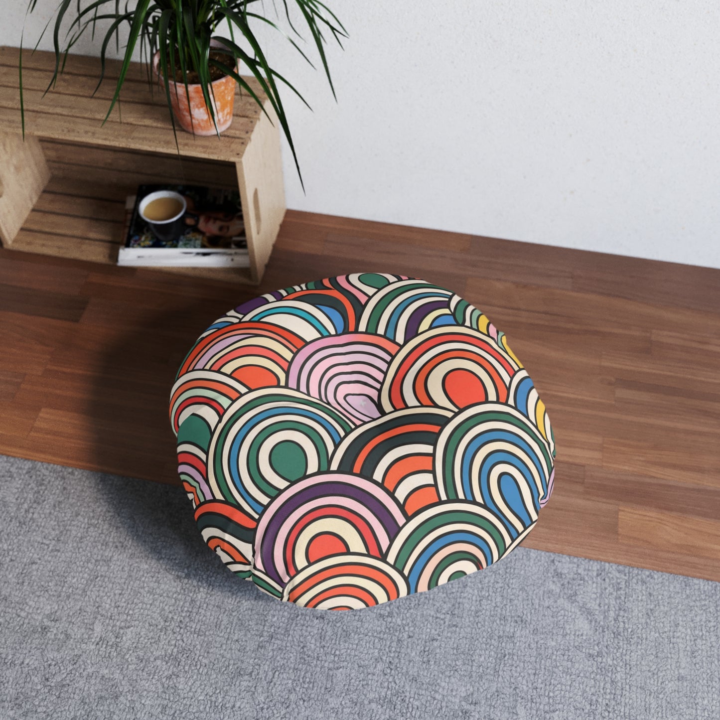Tufted Floor Pillow