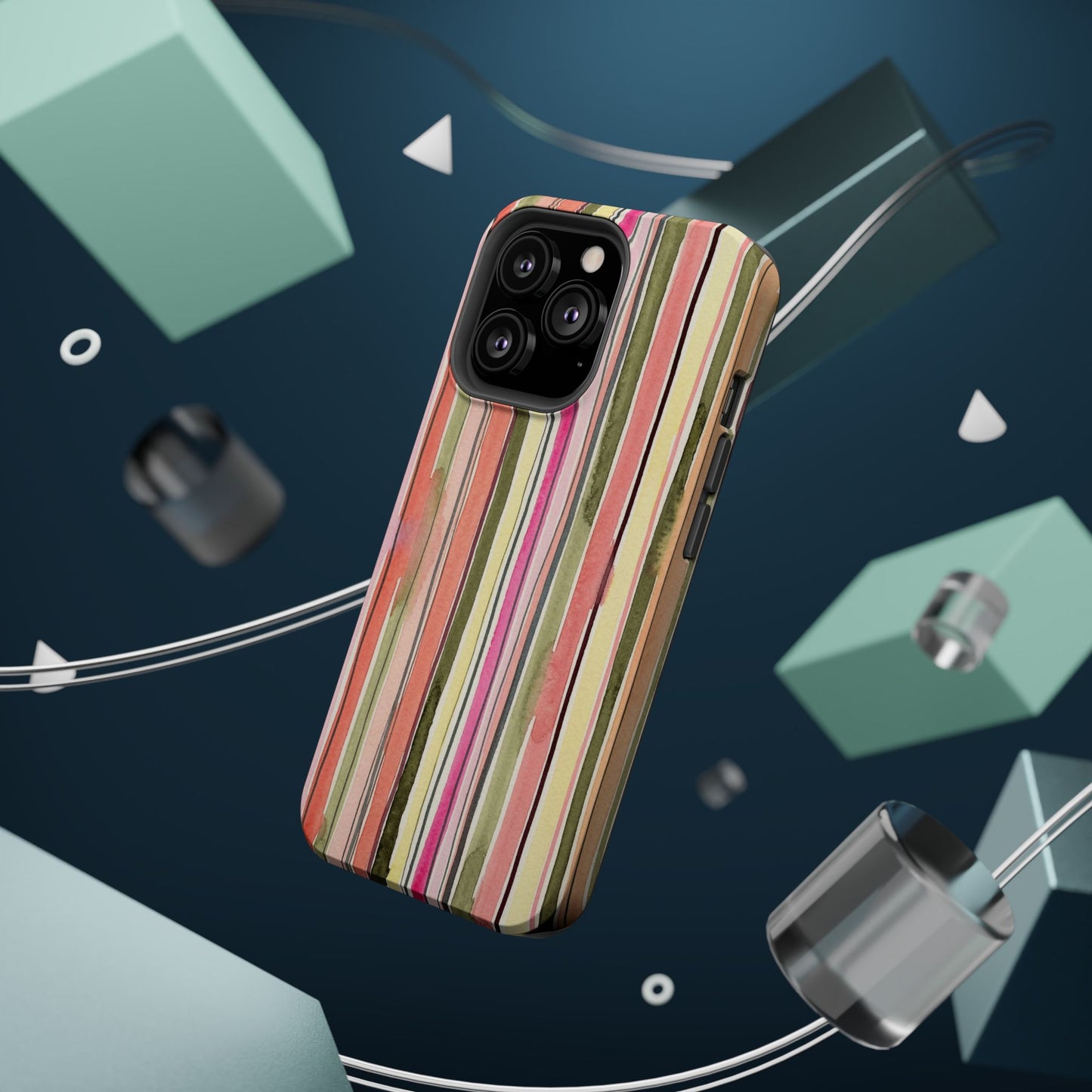 Summer Stripe Magnetic Phone Case