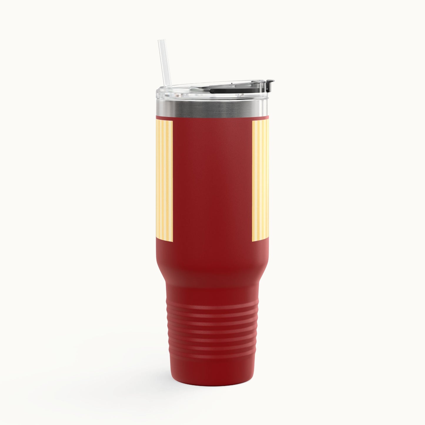 Buttercup Stripe 40oz Insulated Travel Mug