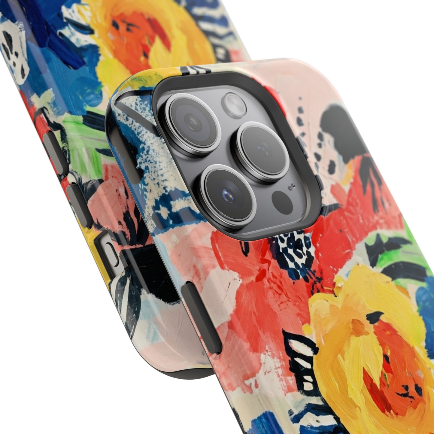 Abstract Flora Magnetic Phone Case