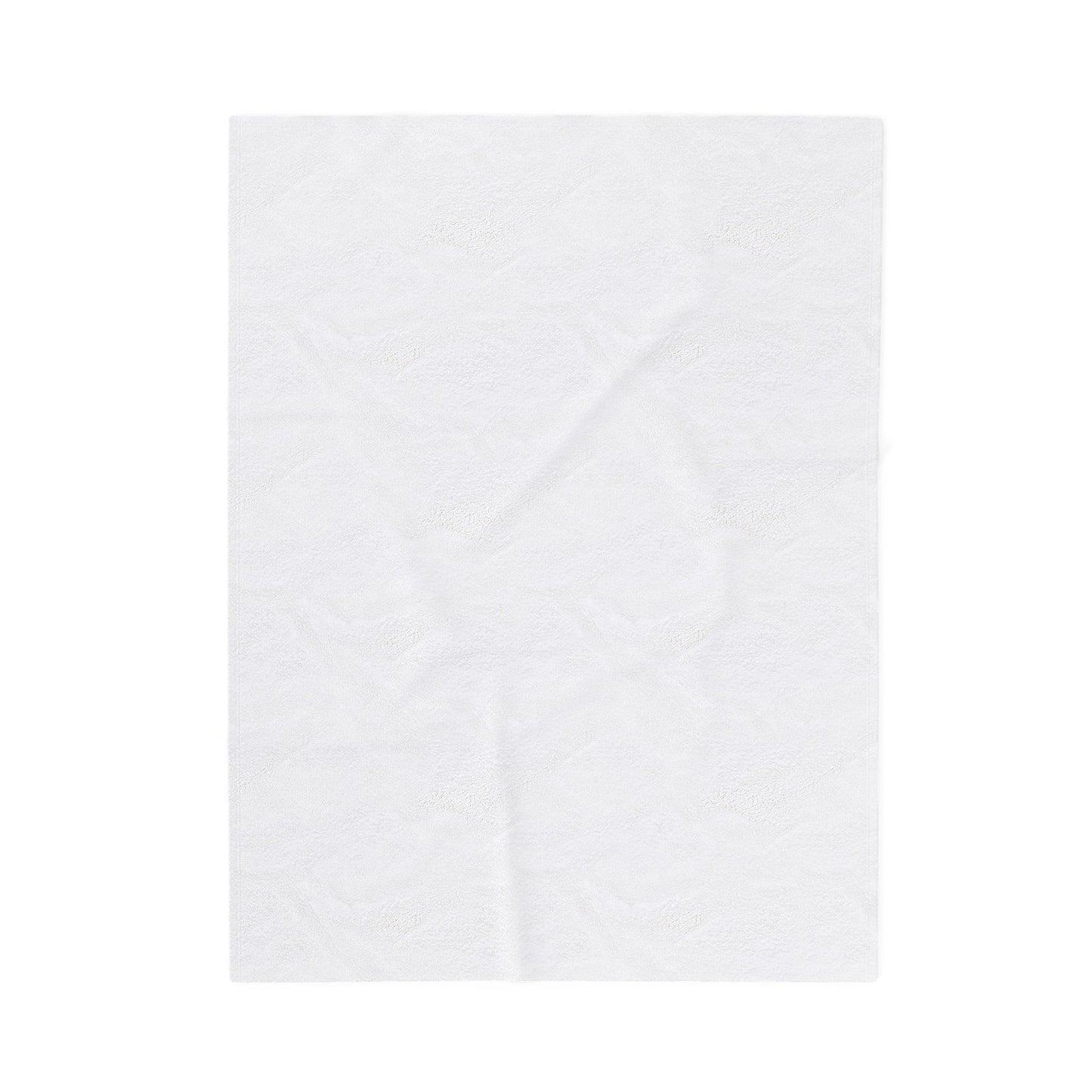 Abstract Flora Velveteen Plush Blanket