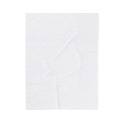 Abstract Flora Velveteen Plush Blanket