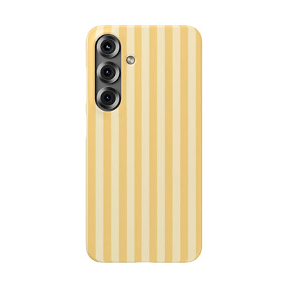 Buttercup Stripe Snap Phone Case