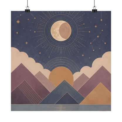 Celestial Vale Art Poster