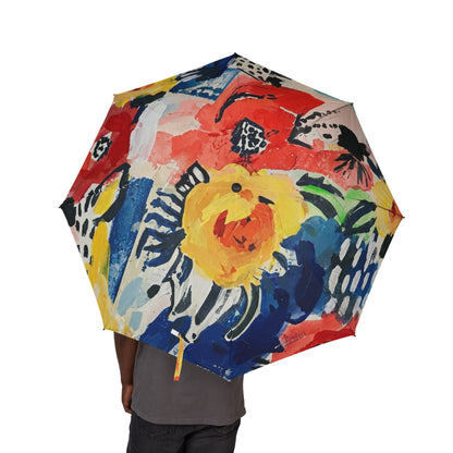 Abstract Flora Umbrella
