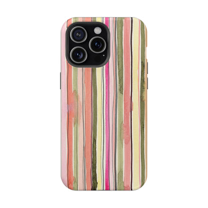 Summer Stripe Magnetic Phone Case