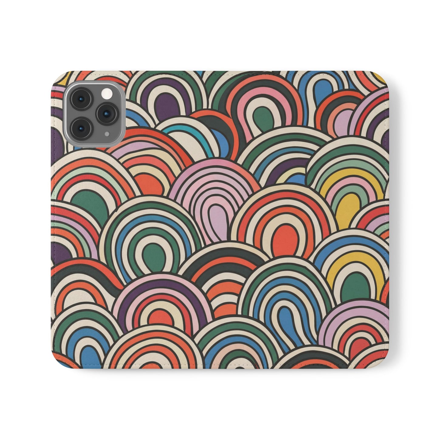 Vegan Leather Flip Case