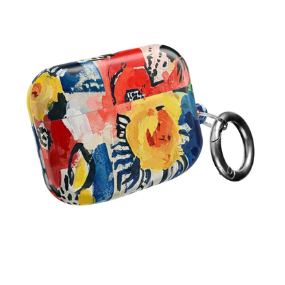Abstract Flora AirPod Cases