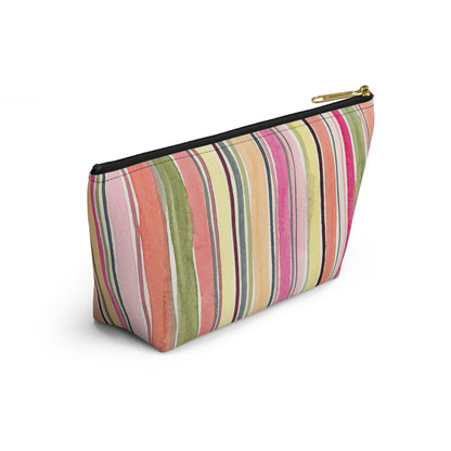 Summer Stripe Accessory Pouch