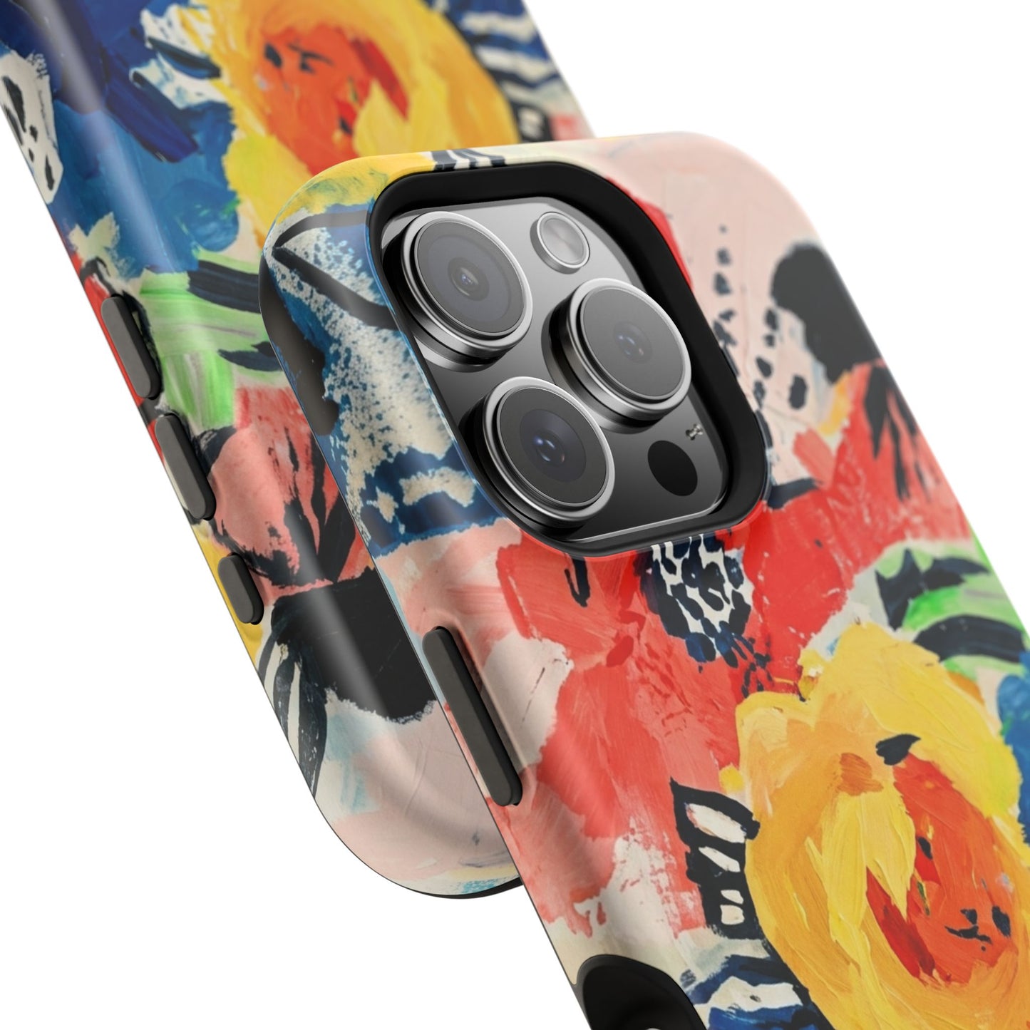 Abstract Flora Magnetic Phone Case