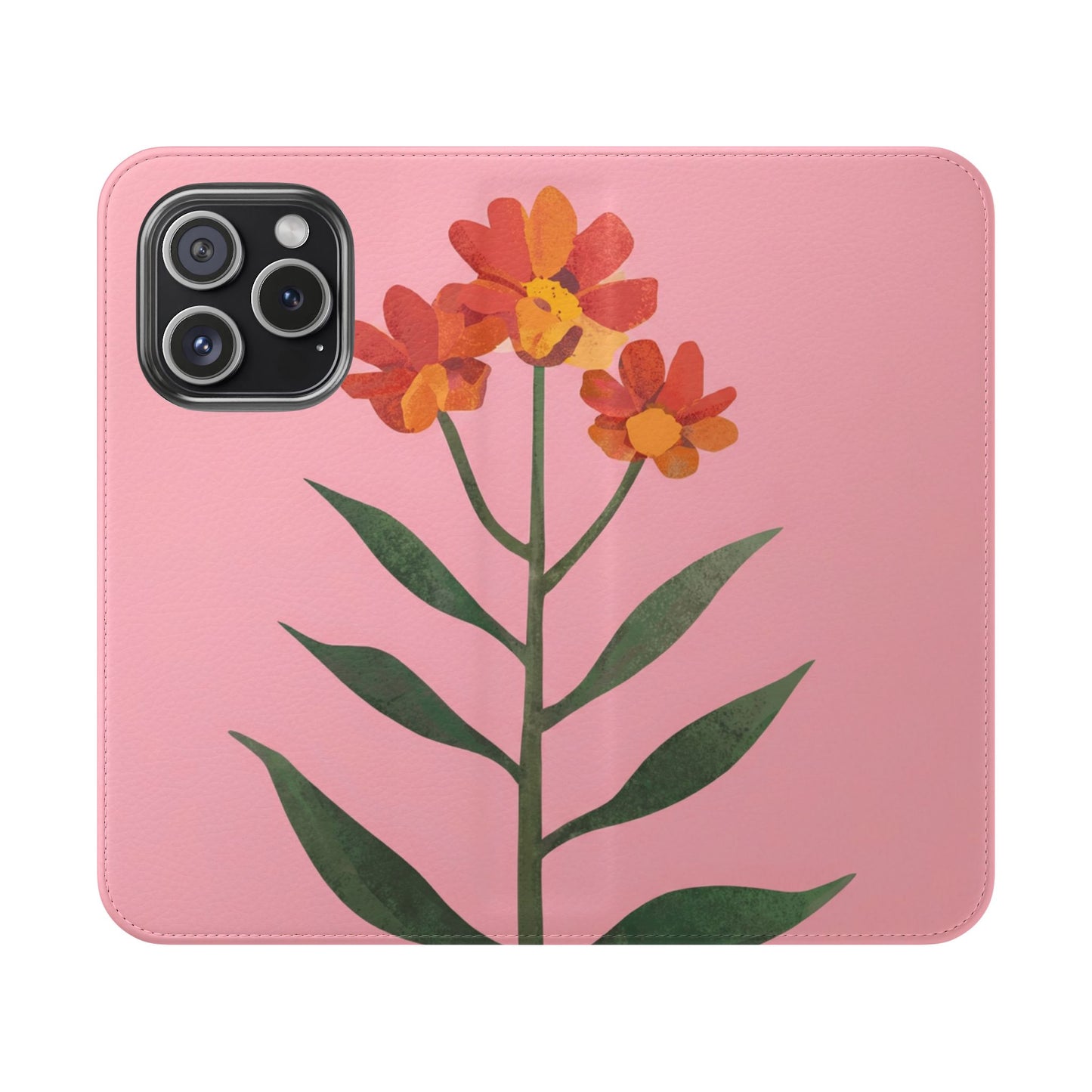 Vegan Leather Flip Case