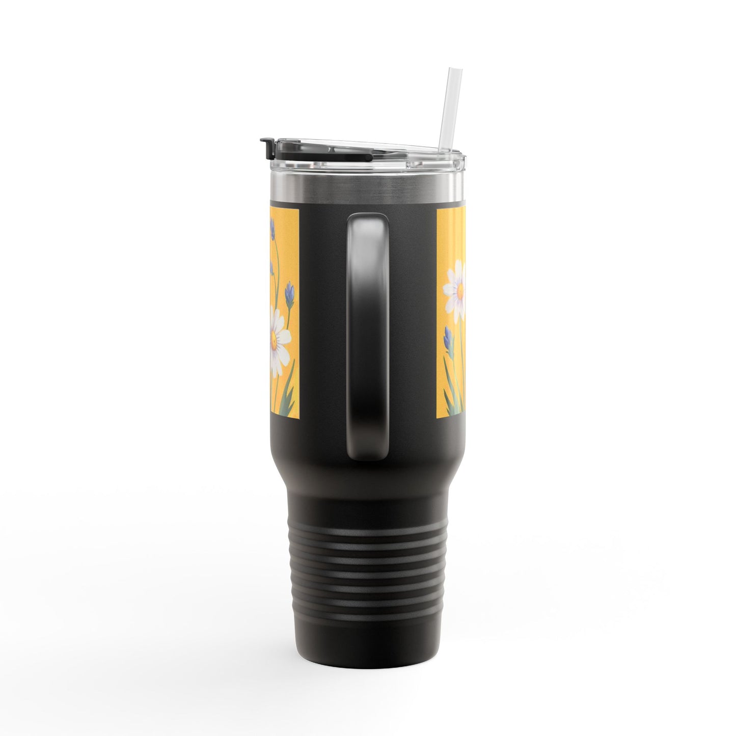 Spring Daisies 40oz Insulated Travel Mug