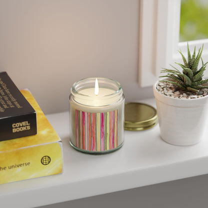 Summer Stripe Scented Candles