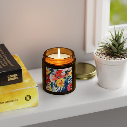Abstract Flora Scented Candles