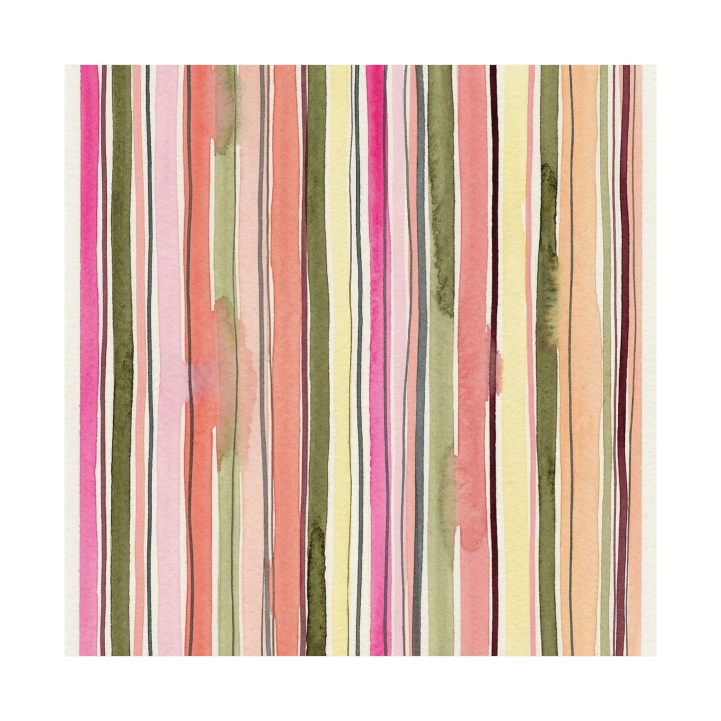 Summer Stripe Art Poster