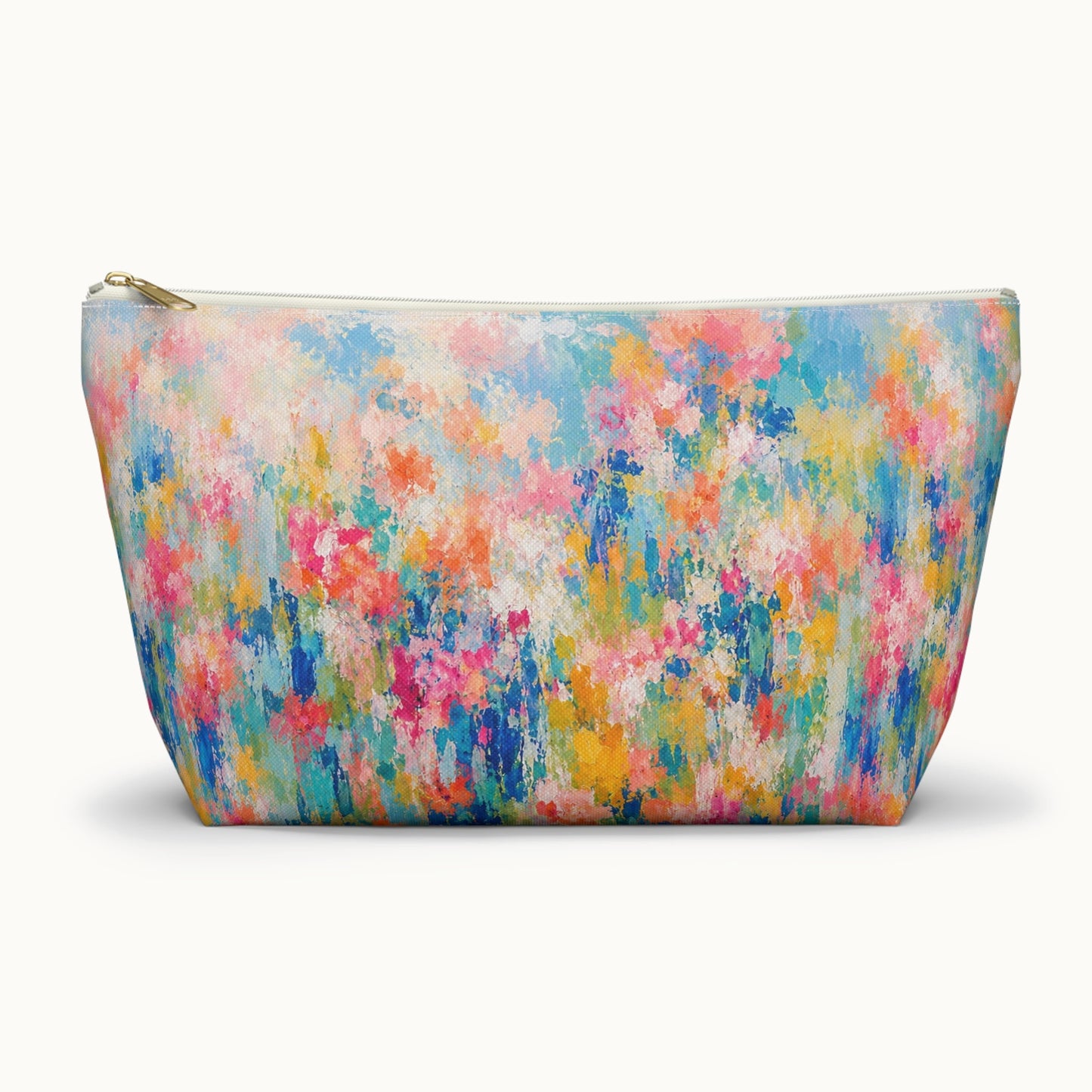Chromatic Meadow Accessory Pouch with T-bottom