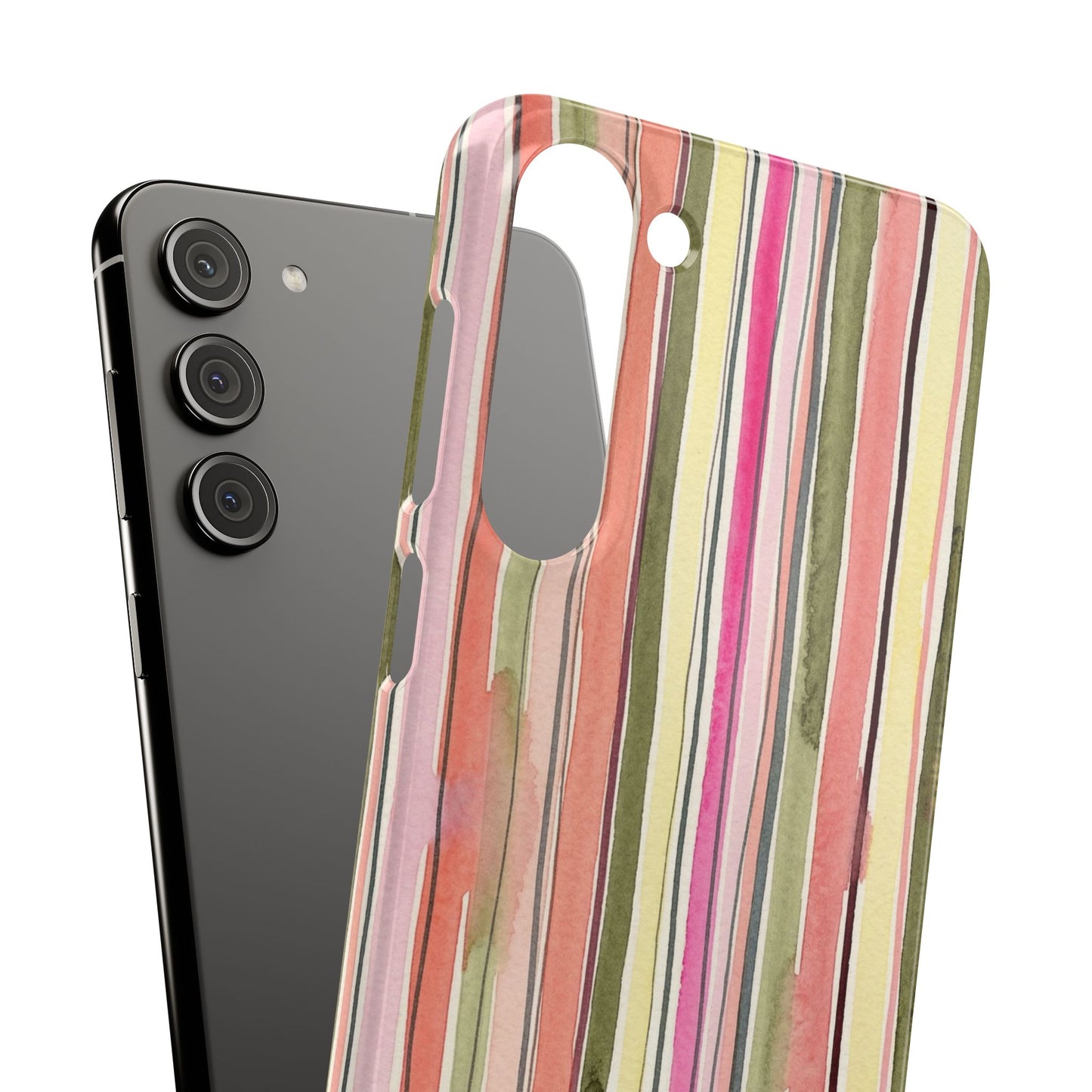 Summer Stripe Snap Phone Case