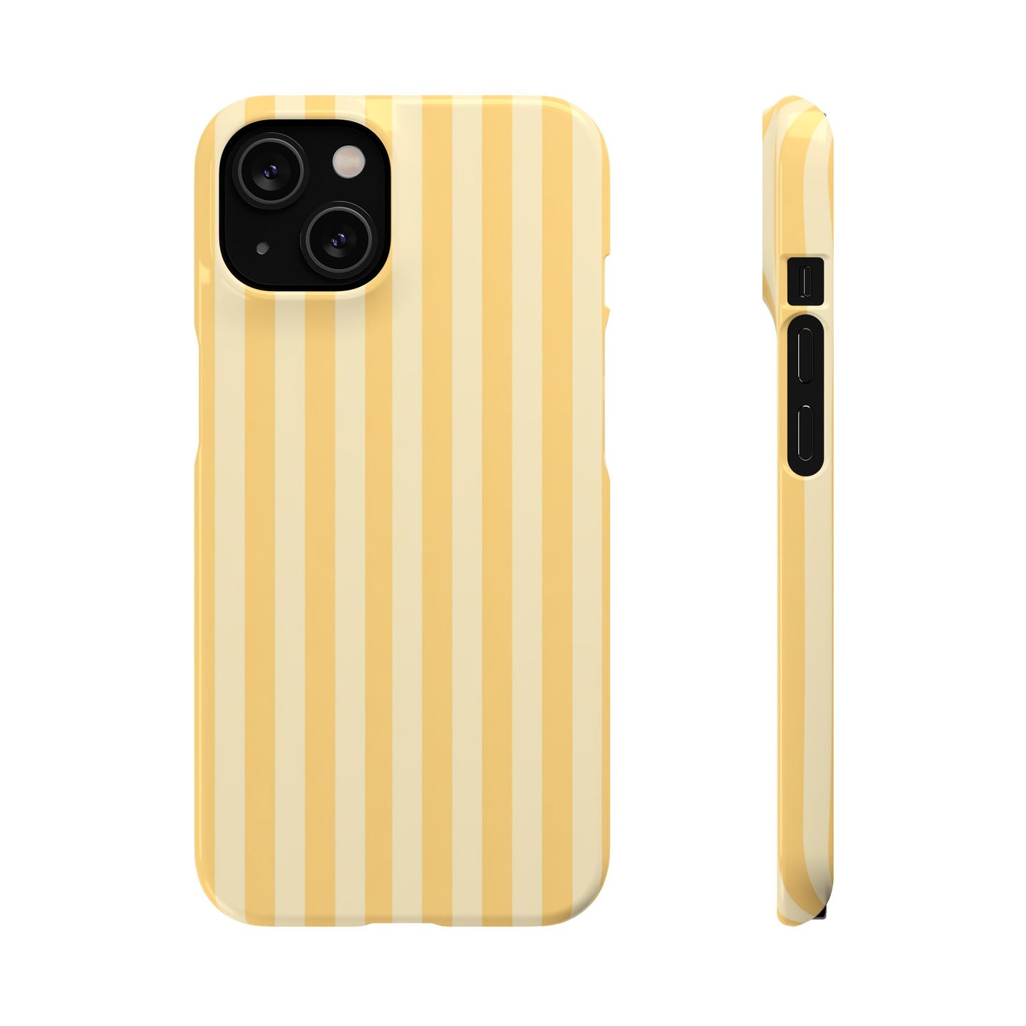 Buttercup Stripe Snap Phone Case