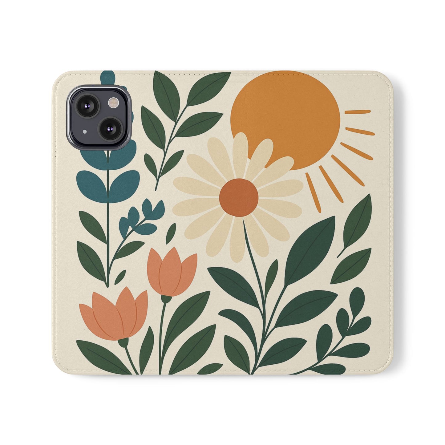 Vegan Leather Flip Case