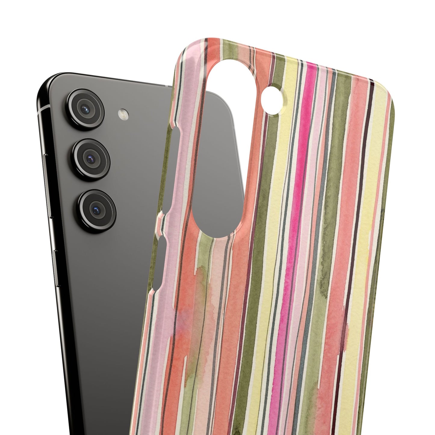 Summer Stripe Snap Phone Case