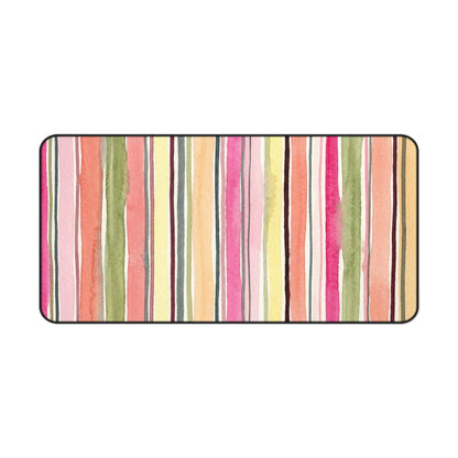 Summer Stripe Desk Mat