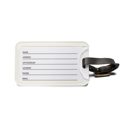 Buttercup Stripe Luggage Tag