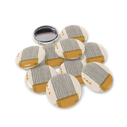 Ochre Cadence Round Pins