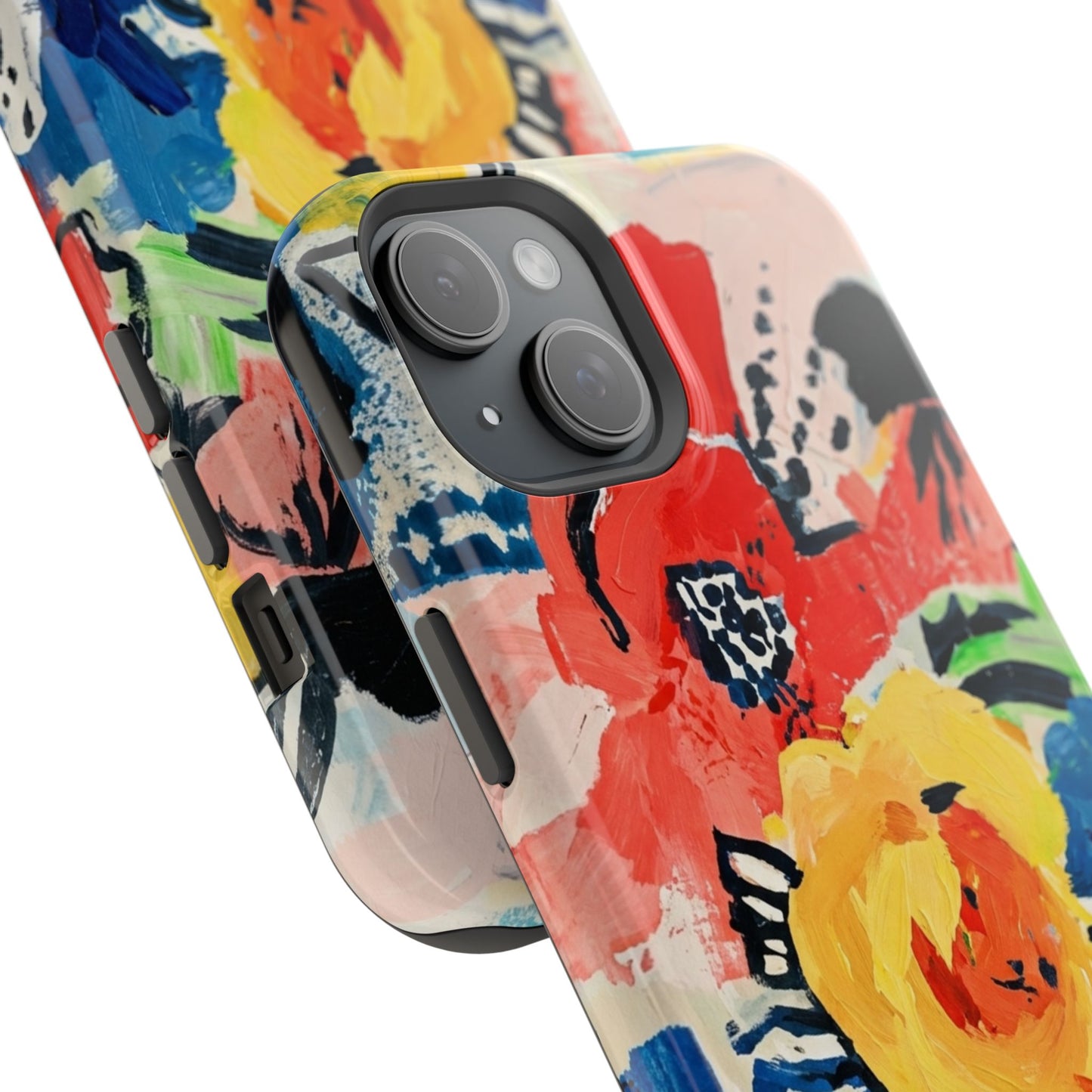 Abstract Flora Magnetic Phone Case