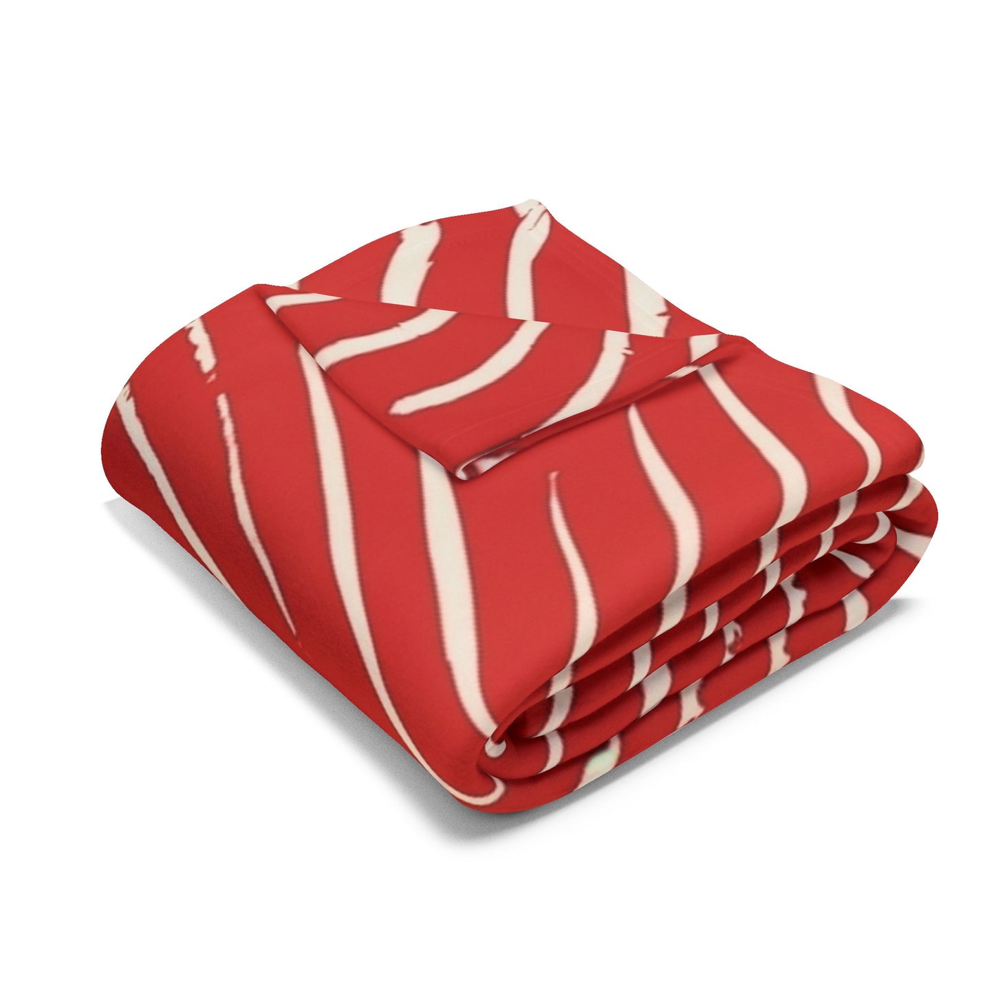 Scarlet Tide Arctic Fleece Blanket
