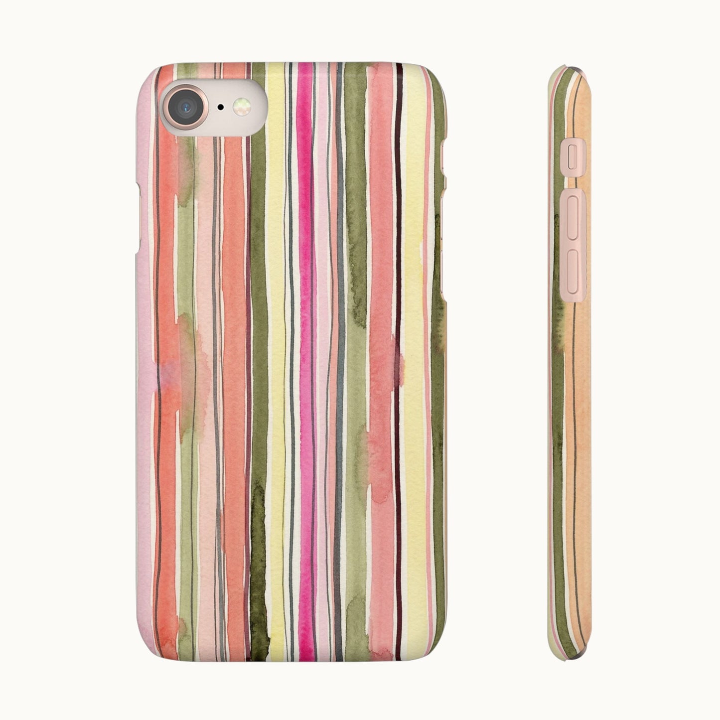Summer Stripe Snap Phone Case