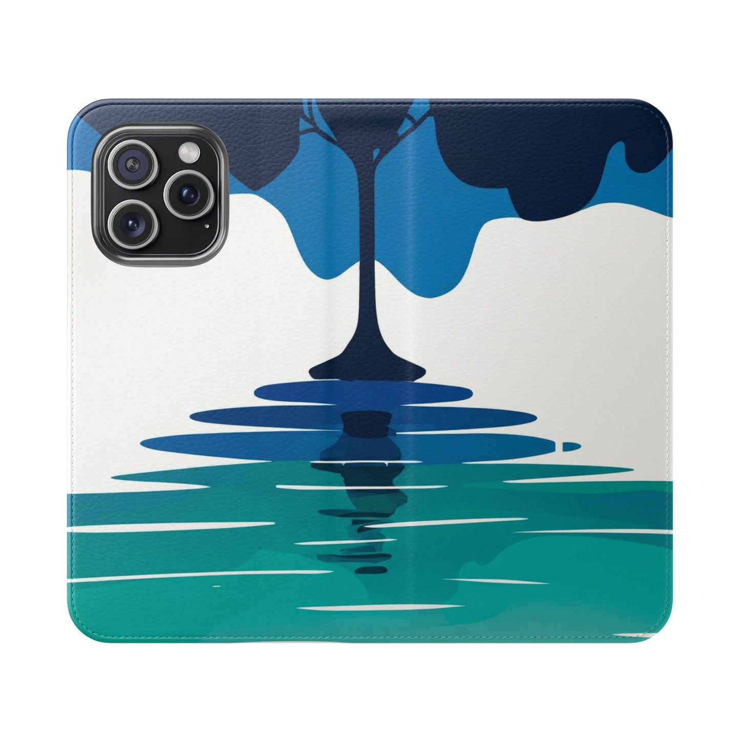 Vegan Leather Flip Case