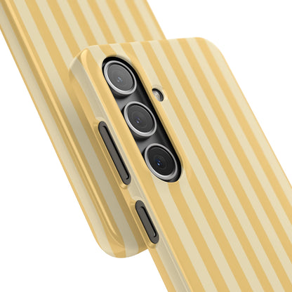 Buttercup Stripe Snap Phone Case
