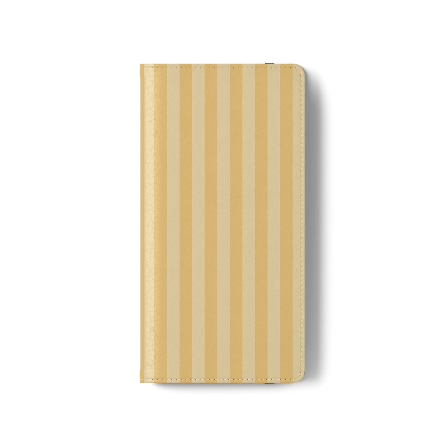Buttercup Stripe Vegan Leather Flip Case